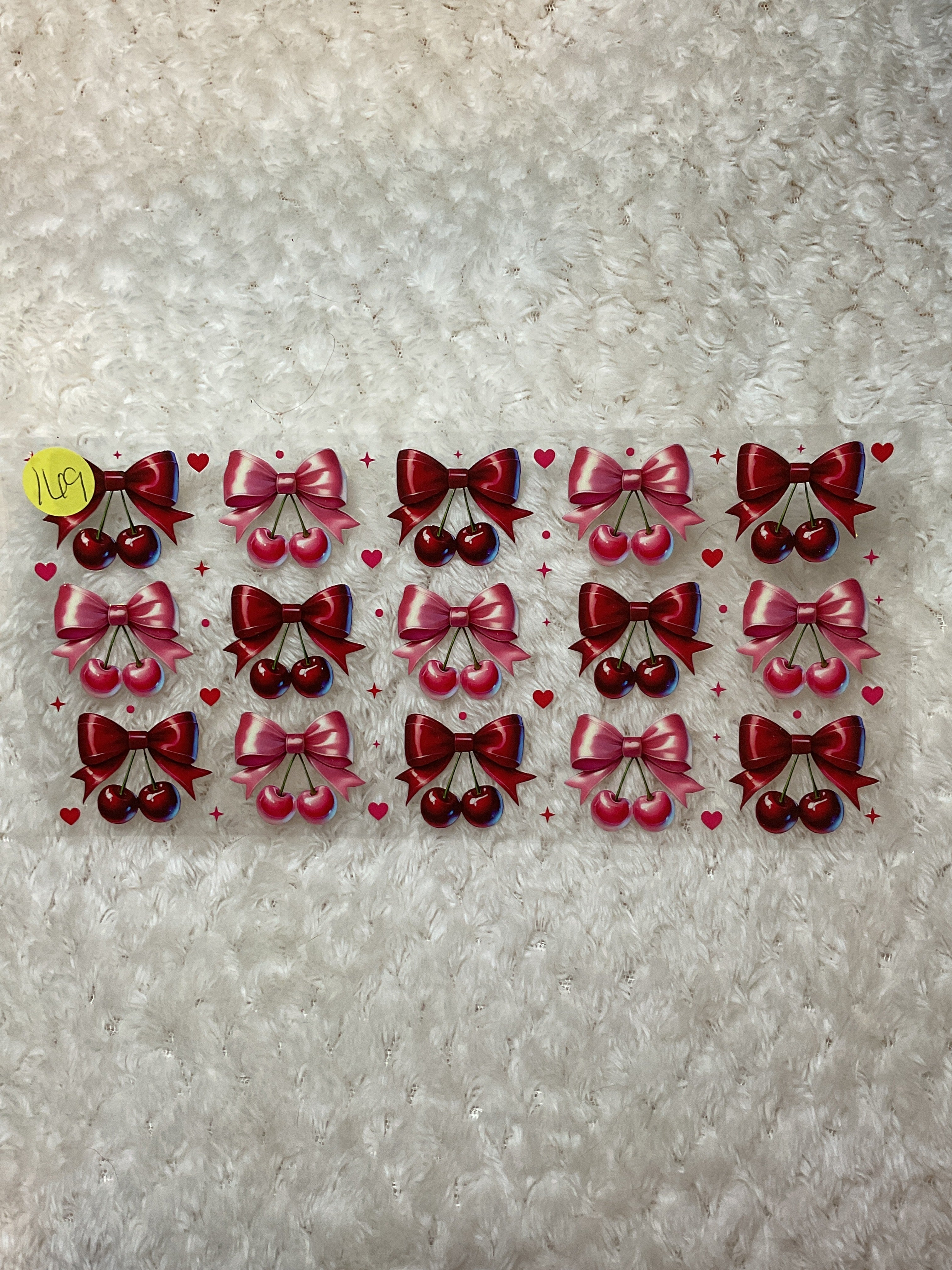 Bow and cherries 169