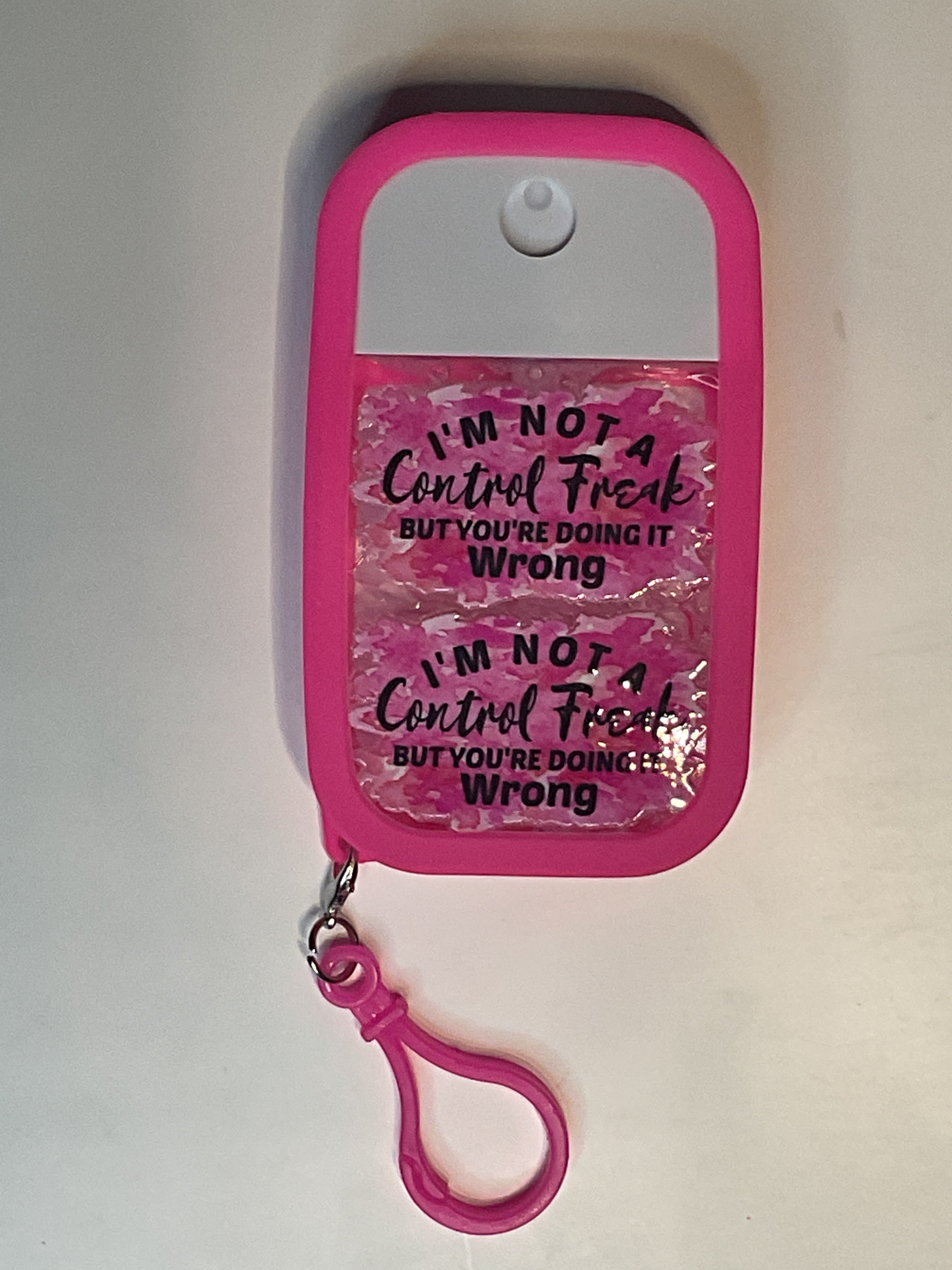 I am not a control freak, but you’re doing it wrong