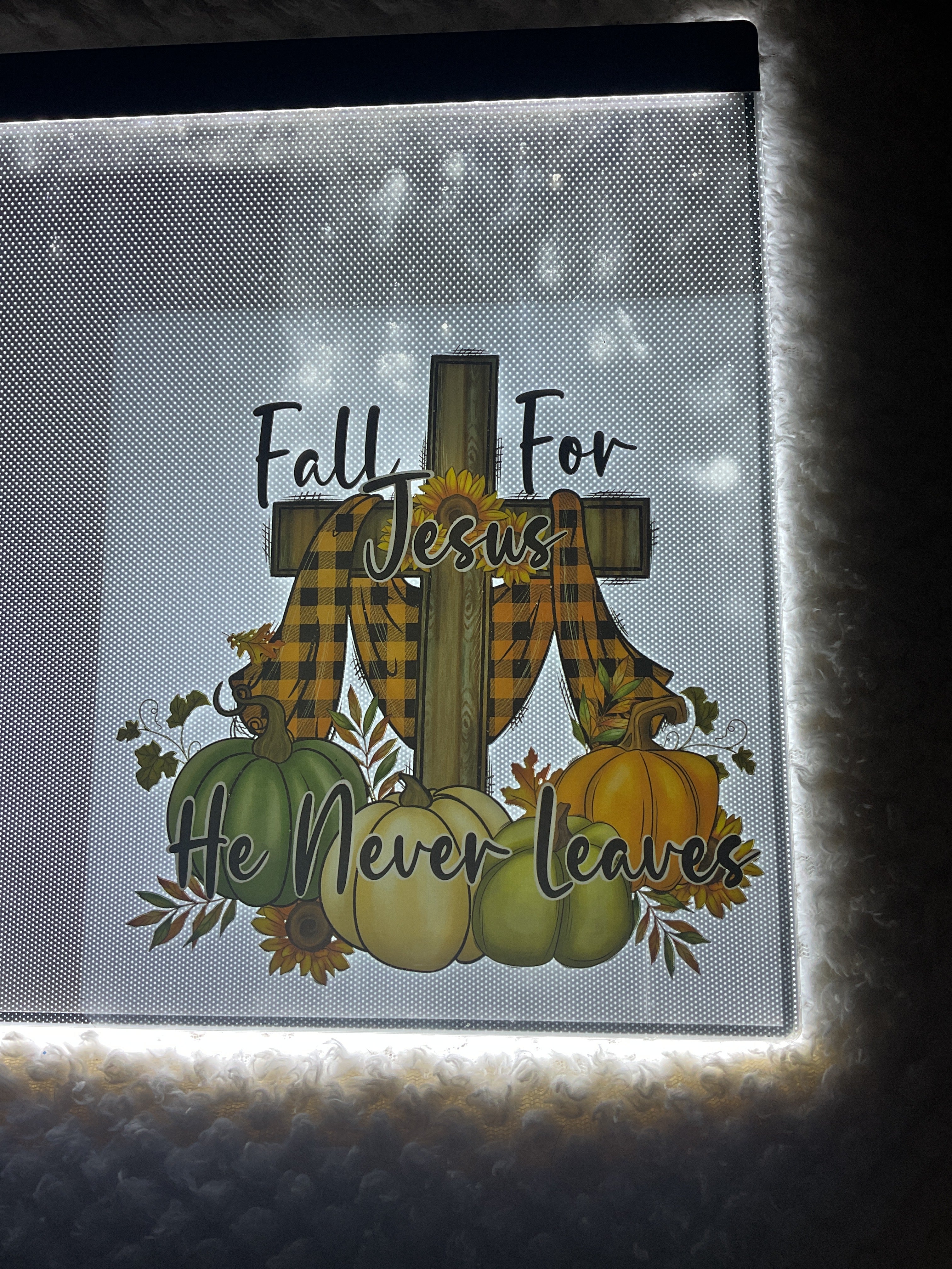 Fall for Jesus never leaves