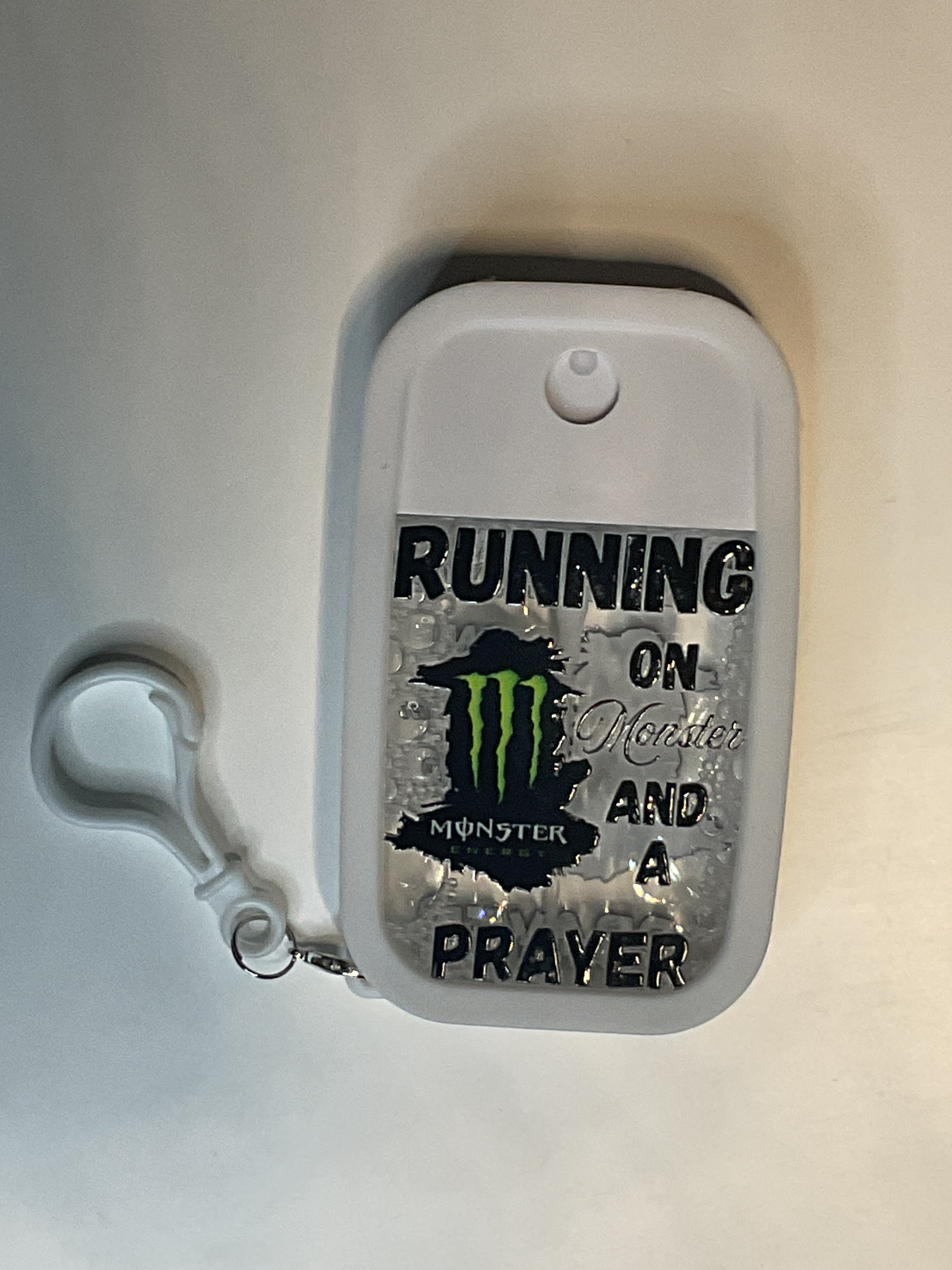 Running on a monster and a prayer
