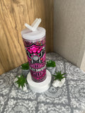 20 ounce Sports bottle, HD, pink and black