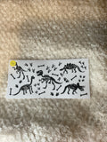 Dinosaur skeleton 097