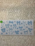 Blue bows 173