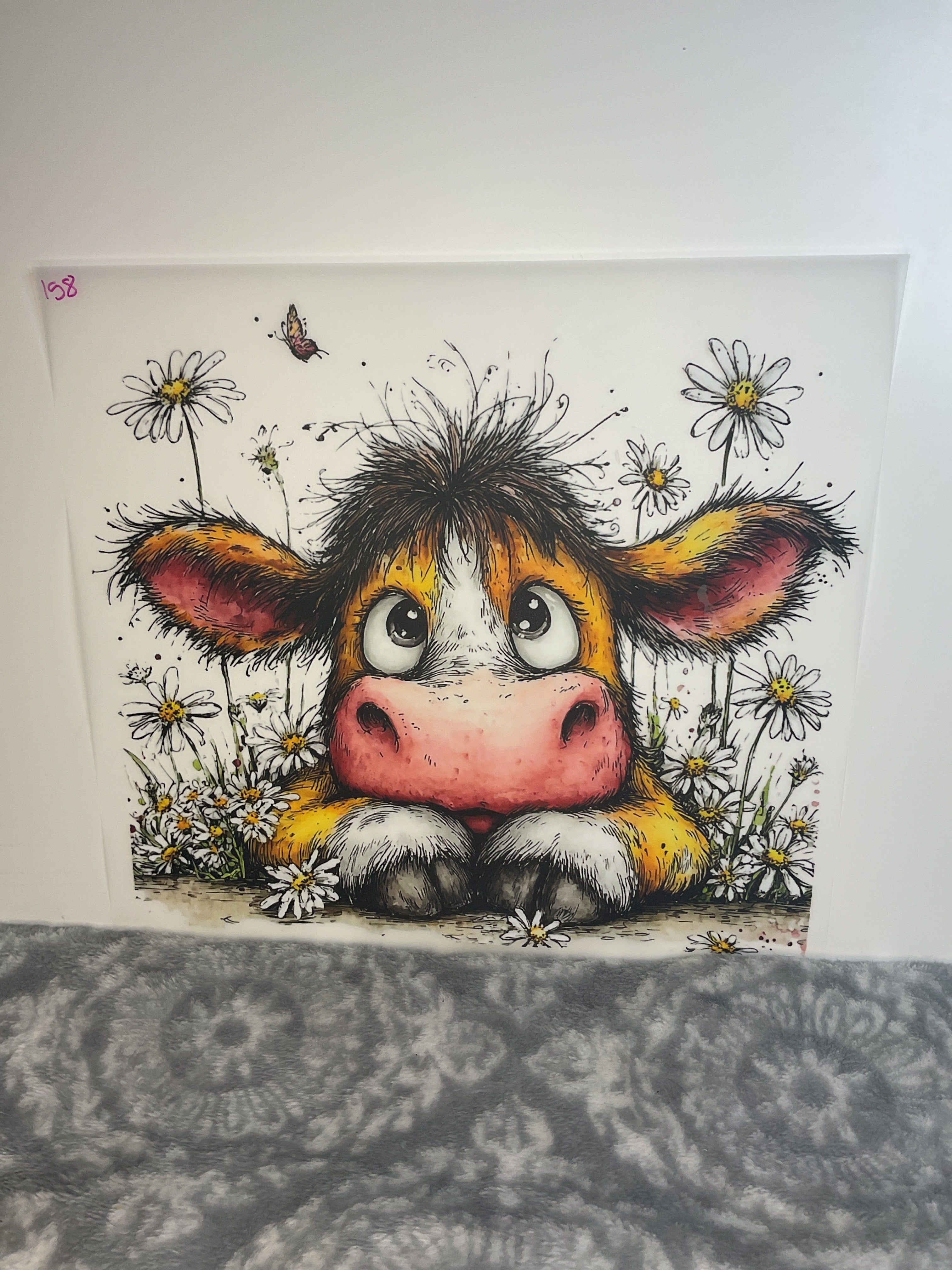 Brown cow 158