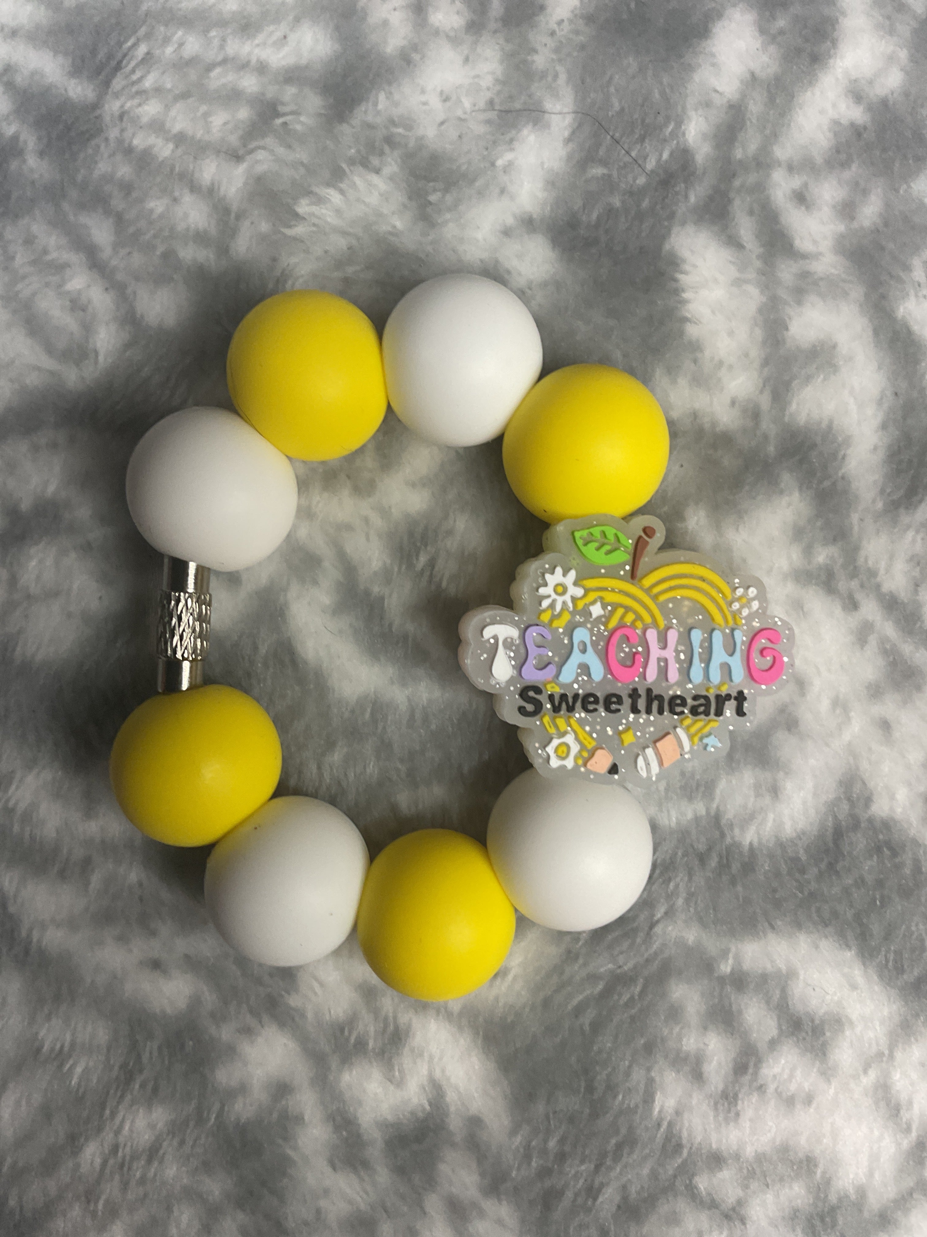 Teaching, sweetheart cup charm