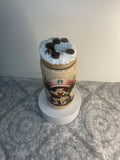 Starbucks, Highland cow iced coffee with finished lid