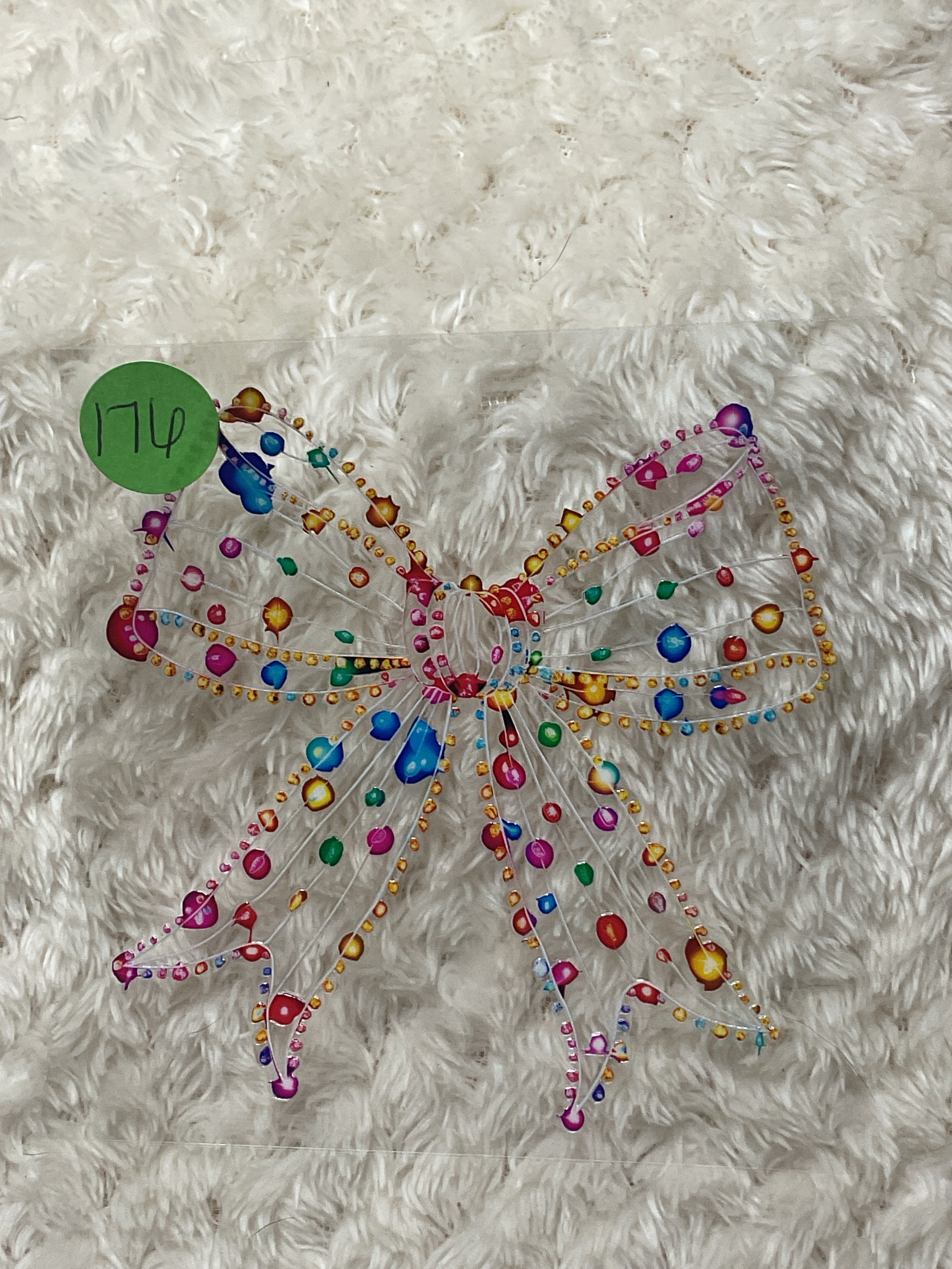 Christmas bow 176