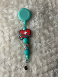 Nurse badge reel