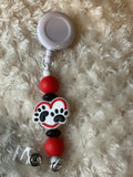 To Paw Print in a heart