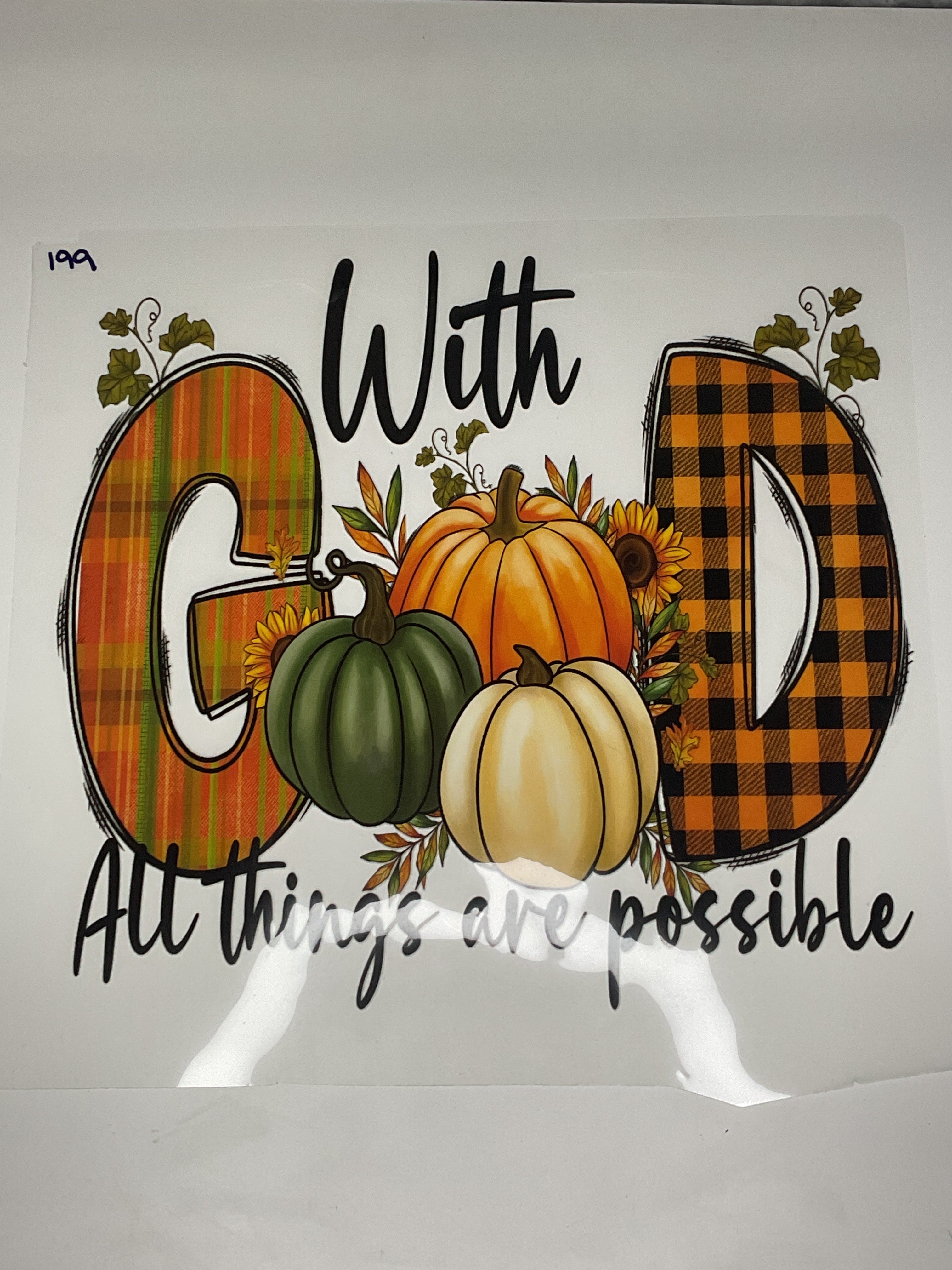With God, all things are possible 199