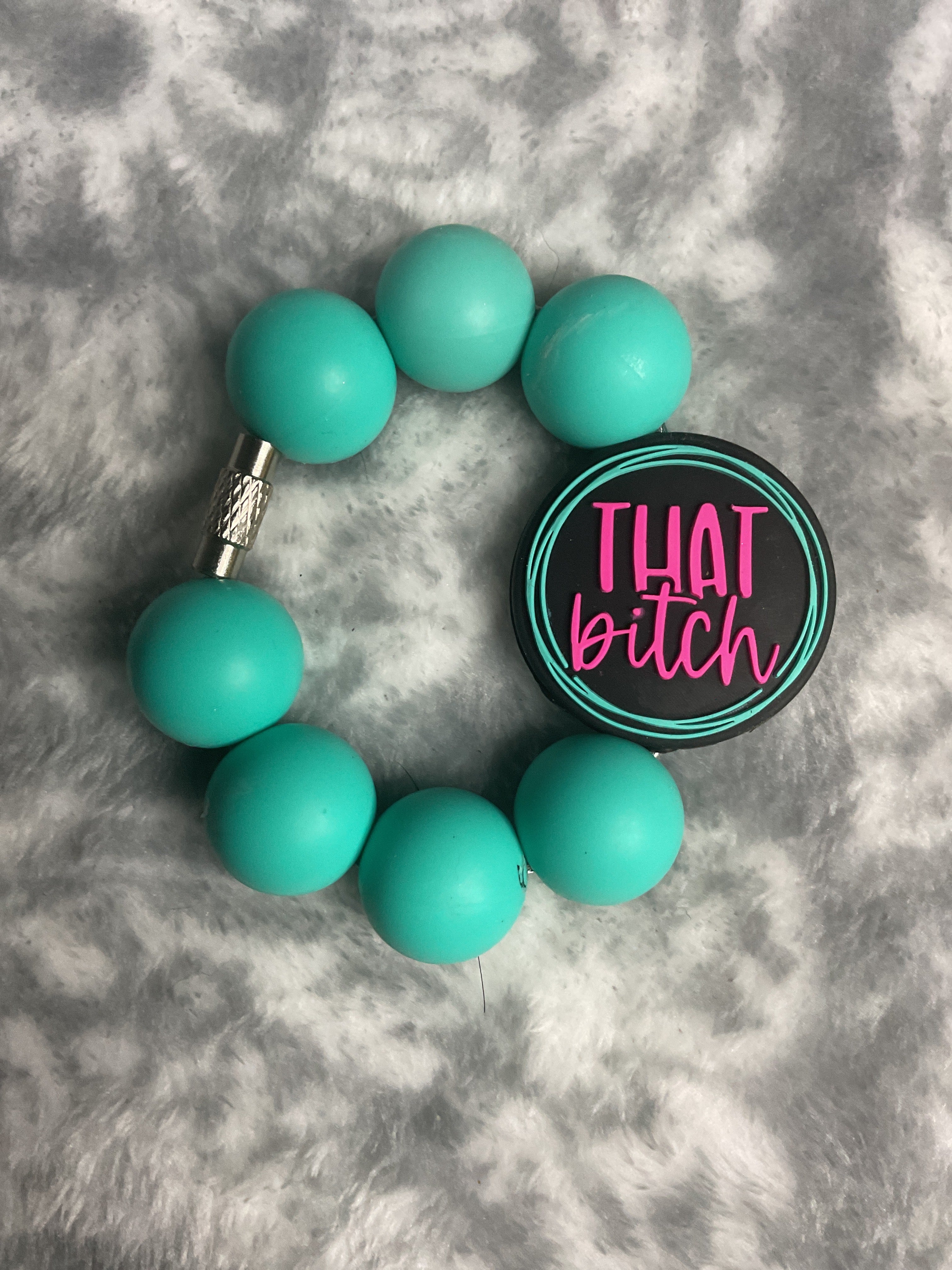That bitch cup charm