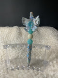 Blue butterfly pen