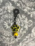 Dog Paw cup charm
