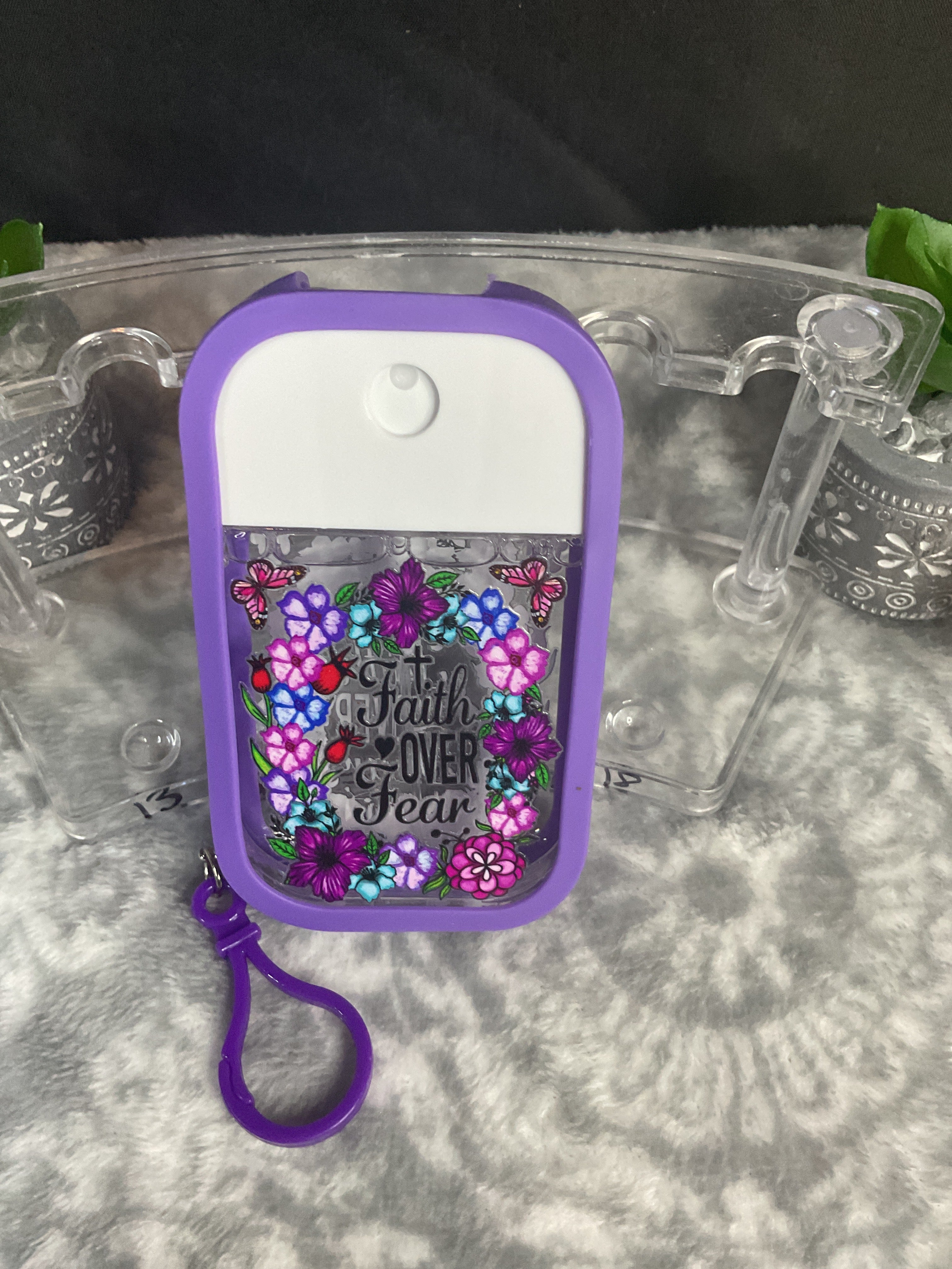 Faith over fear hand sanitizer
