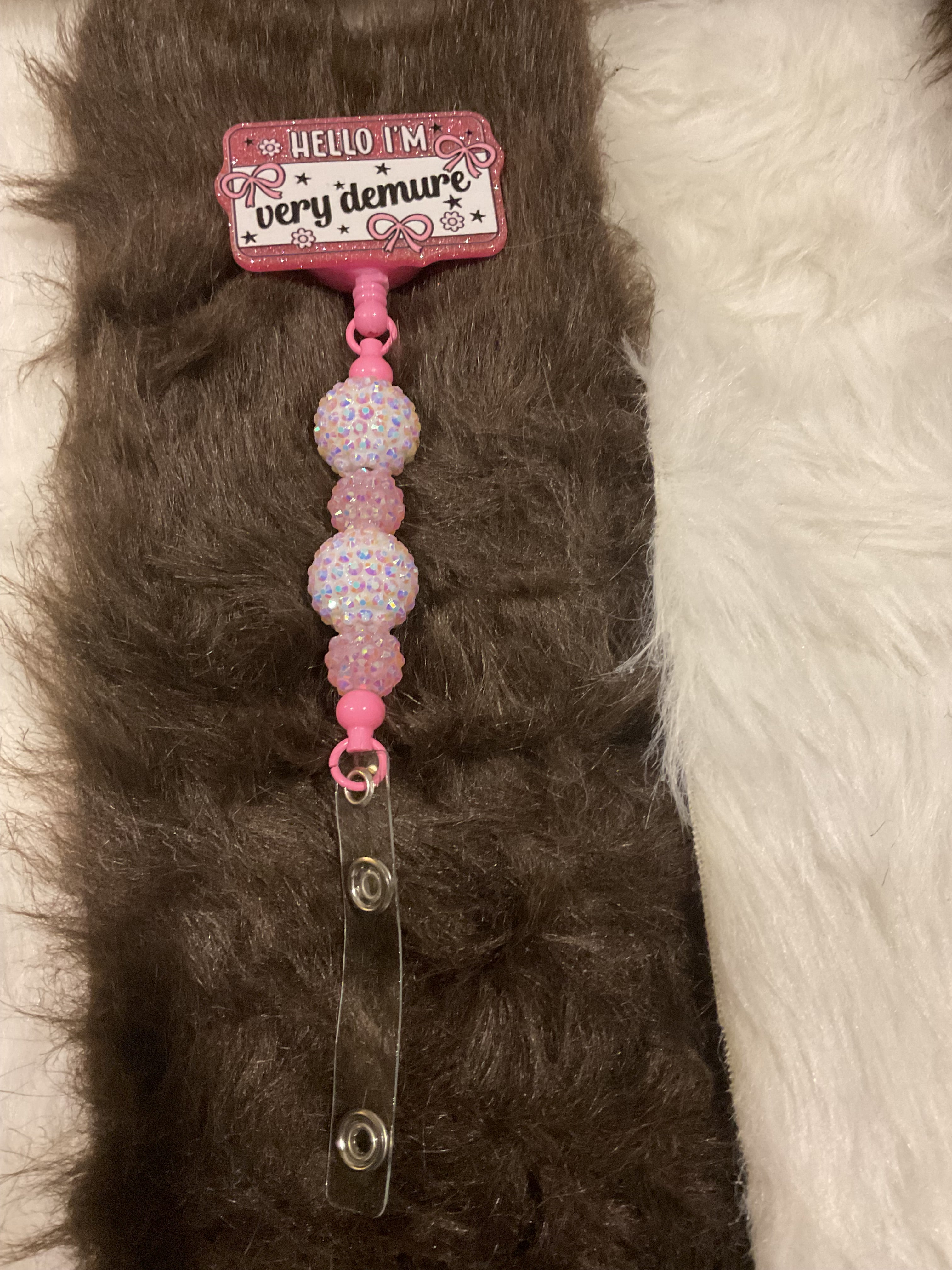 Beaded Badge Reels