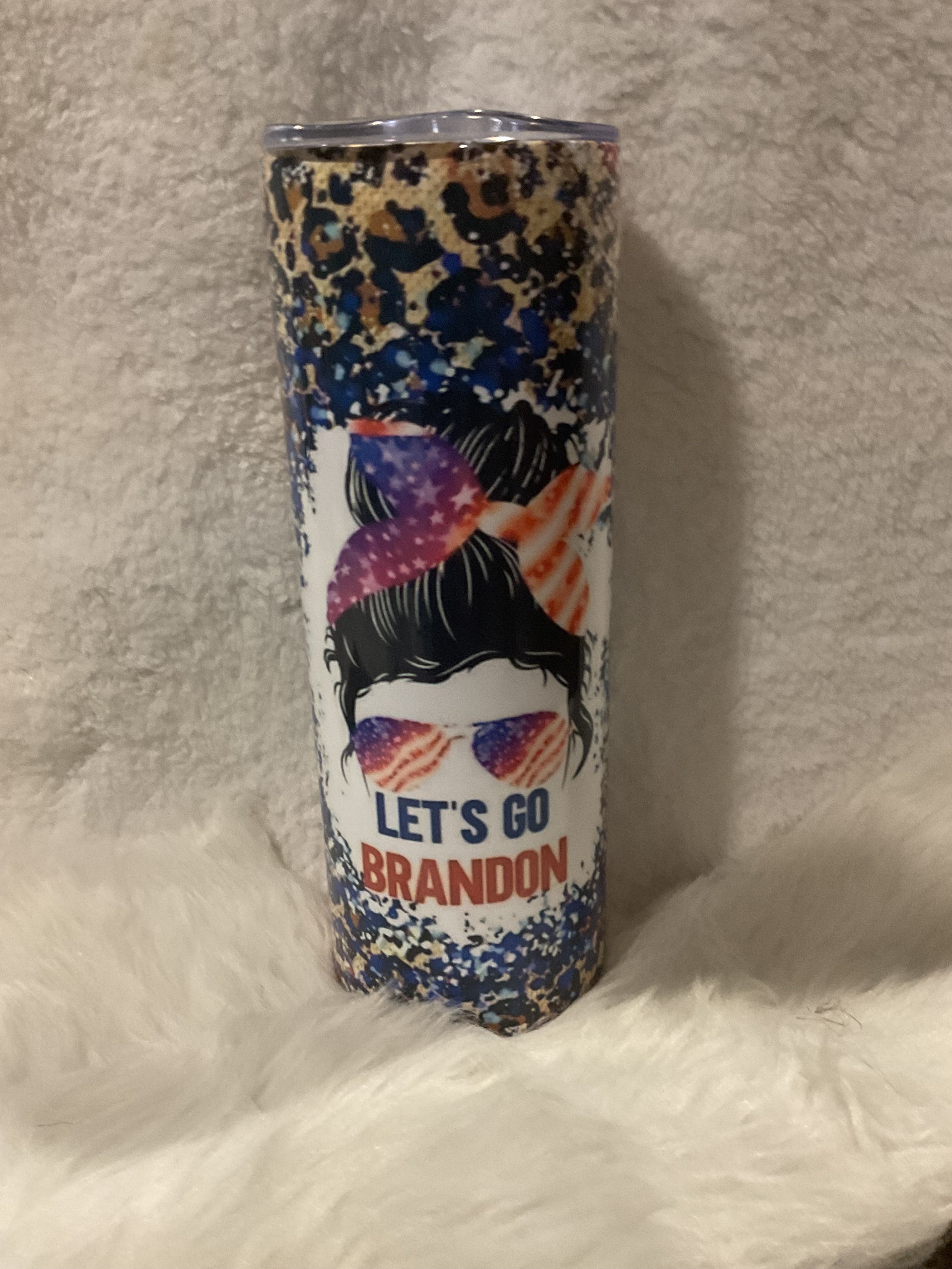 Let's Go Brandon Sublimation Tumbler