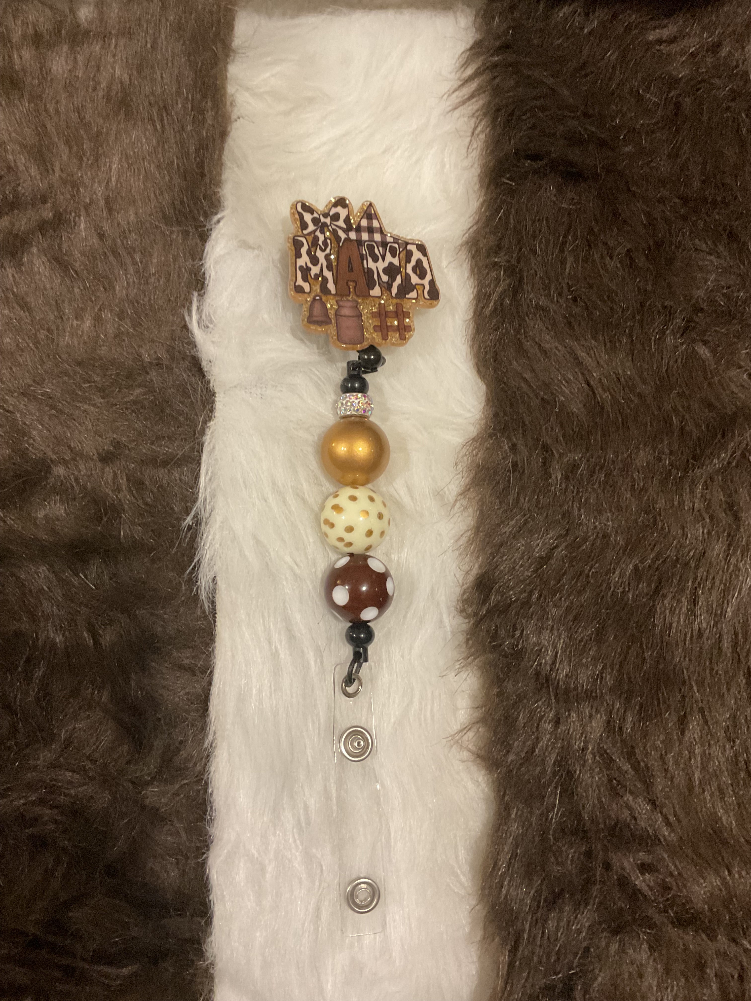 Beaded Badge Reels