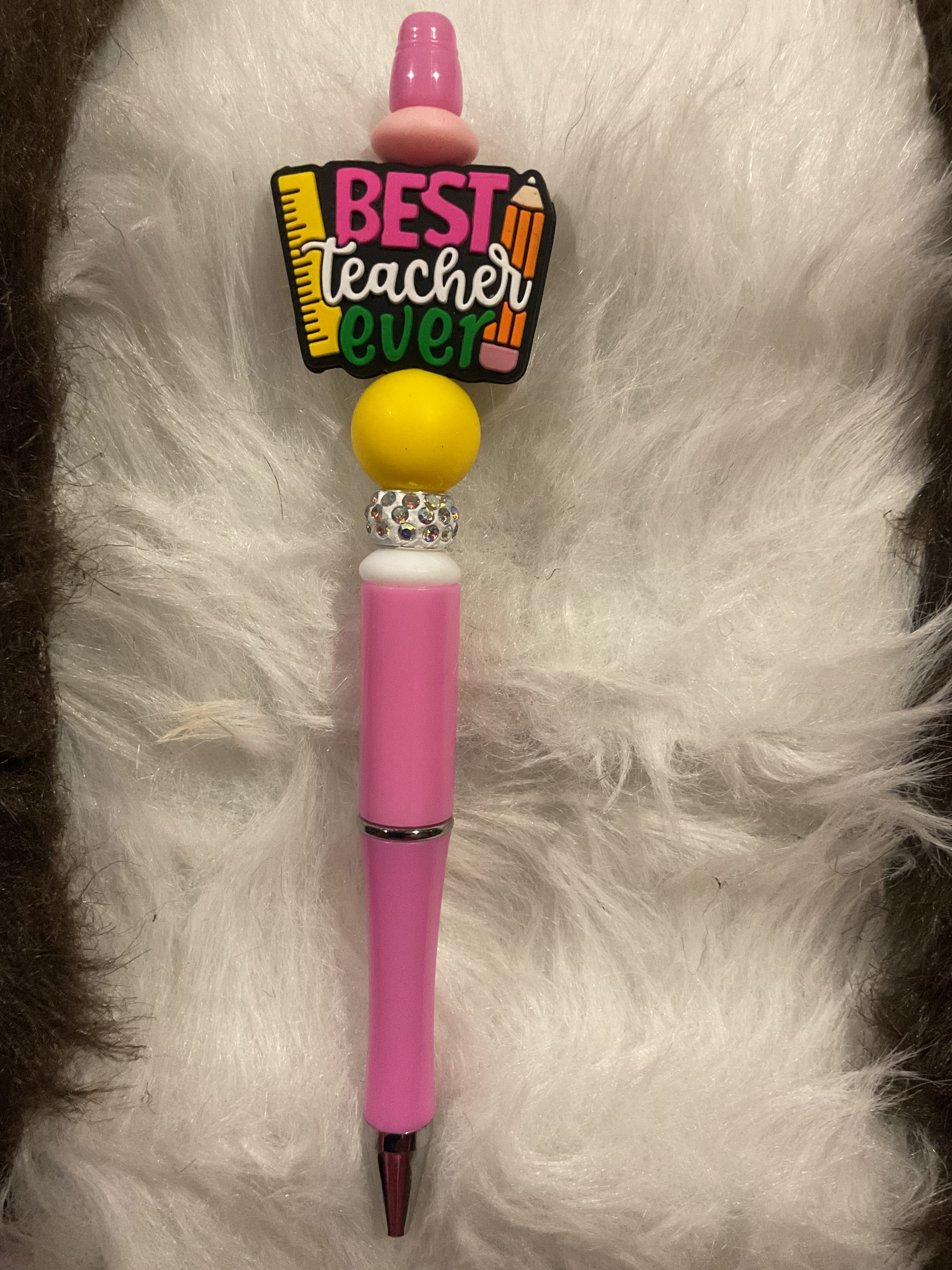 Teacher Custom Beaded Pens