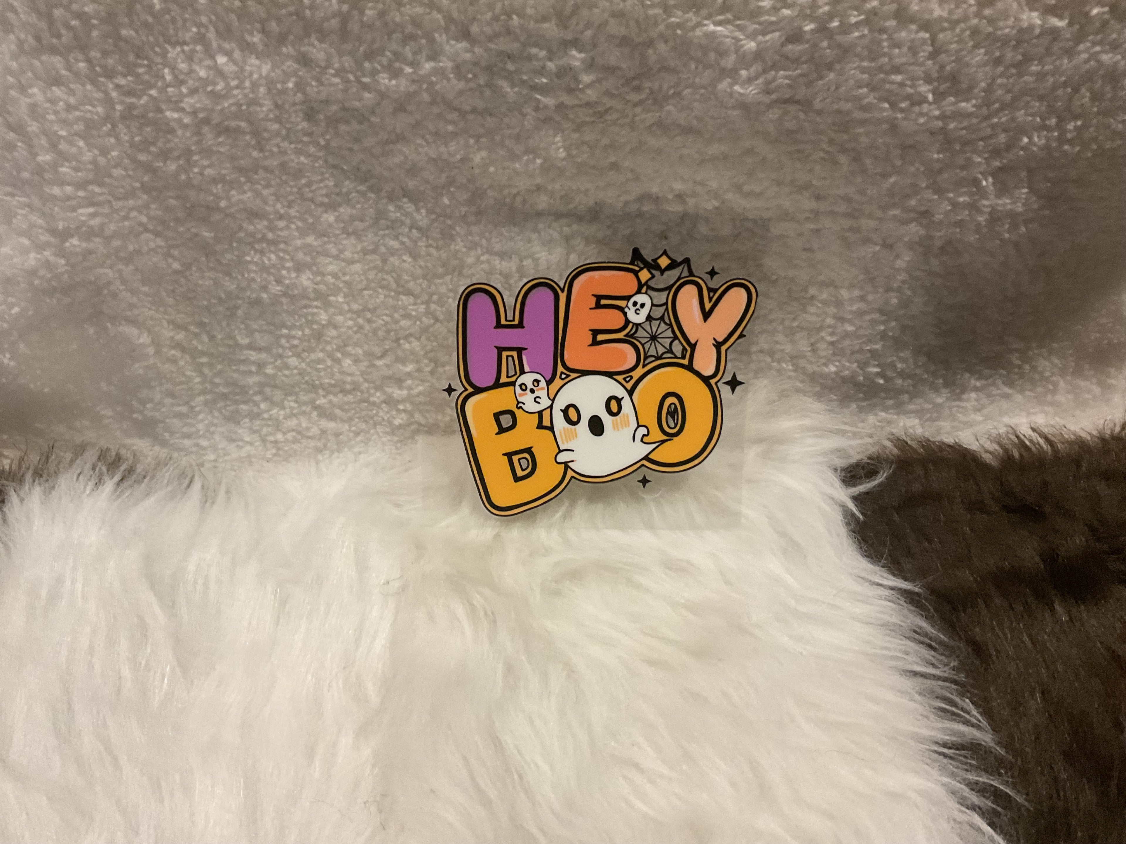 Hey Boo Decal